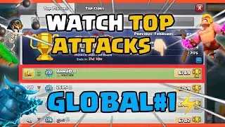 【&Aring;hm&aring;&ETH;】(6769) WATCH GLOBAL#1 PLAYER ATTACKS AGAINST TOP PLAYERS | COC | BH9