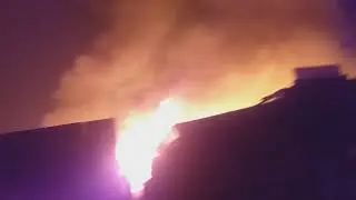 Fire Outbreak at Plank Market