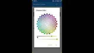 How to make rounded corner (edge) on Android devices?