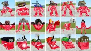 ALL RUBY RUIN ANIMATRONICS ESCAPE ALL GLAMROCK ANIMATRONICS and THOMAS THE TRAIN IN GARRY'S MOD