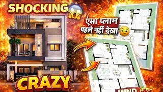 CRAZY HOUSE PLAN 🔥 | Ground + First Floor Planning | SHOCKING Design