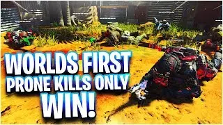 WORLD'S FIRST PRONE KILLS ONLY WIN IN BLACK OPS 4! (ENEMIES RAGE) - Black Ops 4