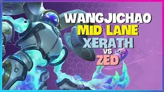 WangJichao: Xerath Mechanics Masterclass | Challenger Mid Lane (Engsub)