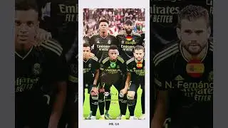 Champions League 22/23 - Round 5 - RB Leipzig vs Real Madrid Squad #rbleipzig #realmadrid #c1