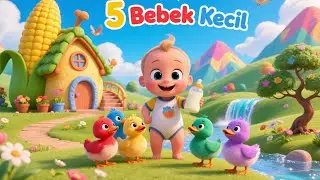 5 BEBEK KECIL BERMAIN | ANAK AYAM PIYIK PIYIK | SUARA HEWAN | CIT CIT CUIT | Gogo Fun