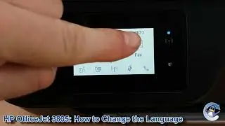 HP Officejet 3835: How to Change the Selected Language