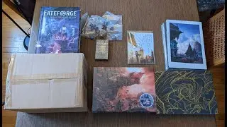 FateForge Creatures & Encyclopedia Kickstarter Unboxing