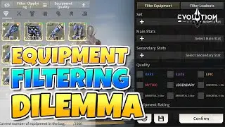Solving the Equipment Filtering Dilemma | Eternal Evolution