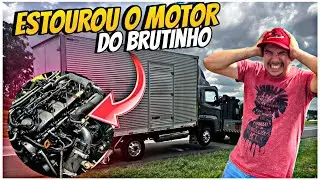 Motor do express explodiu óleo pra todo lado