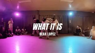 What It Is | Reah Lopez | The Society Academy
