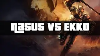 Riot K9 Nasus Vs Ekko (Grasp Of The Undying) | League Of Legends | HD