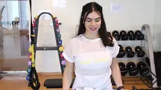 تمارين الصباح في الچيم لي السيدات تمارين لو انتي اول مره تروحي الچيم Morning exercises in the ladie