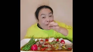 ตำซั่วหนวดปลาหมึกเผ็ดๆนัวๆ