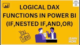 HOW DO YOU USE LOGICAL OPERATORS/FUNCTIONS IN POWER BI|EDUCATE YOURSELF DAILY