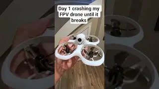 crashing until it breaks 😬  #fpvdrone #drone #betafpv #cetusx #shorts