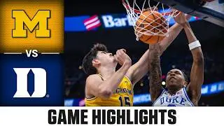 Michigan vs. Duke&nbsp;Game Highlights | 2025-26 ACC Men's&nbsp;Basketball