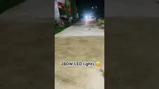 i10 nios light upgrade in 280W LED lights