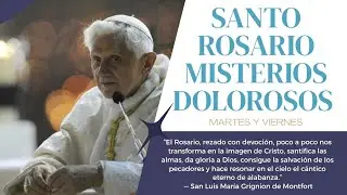 Santo Rosario en Lat&iacute;n, rezado por el PAPA BENEDICTO XVI - Misterios Dolorosos