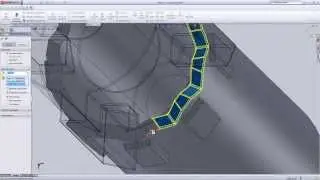 Solidworks 2 minute timelapse - studentwork