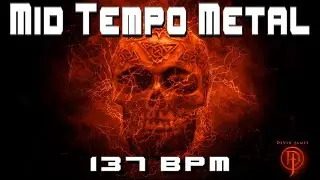 🥁Free Mid-Tempo Metal Drum Track 137 BPM | Download Now