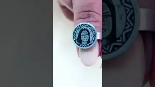 Silver Round Ring