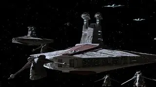 Star Wars The Clone Wars Republic Fleet Blender Animation | Siege of Mandalore [4K]