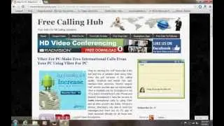 Viber For PC-Make Free International Calls From Your PC Using Viber For PC | Free Calling Hub