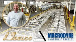Belco & Macrodyne | Turnkey Extrusion System for Custom Aluminum Products