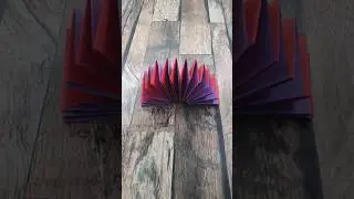 Paper craft fun paper diy slinky toy with Ski #papercraft #diy #paper #slinky #toy #diycraft