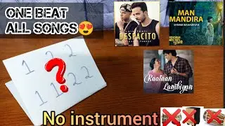 How to play any song on table| Learn this beat and drum it on your favorite songs| Drum basic beat