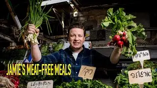 Jamie&rsquo;s Meat Free Meals | Asparagus Quiche & Soup, My Veggie Pasties, Summer Veg Blanket Pie