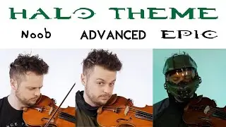 5 Levels of Halo Theme: Noob to Epic