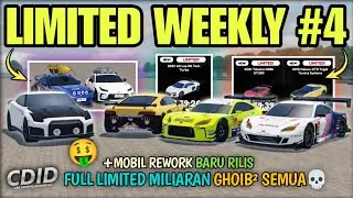 BERBURU LIMITED BARU CDID UPDATE WEEKLY #4 TERMAHAL, REWORK BARU RILIS!! | CDID V2.3 Roblox