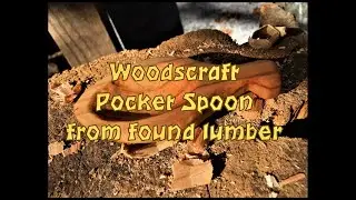FERN FOREST FAMILY - EXPLORE ~ CONNECT ~ SURVIVE - POCKET SPOON FROM OLD WOOD