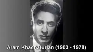 Aram Khachaturian - Piano Sonata/ Anahid Akopian - piano