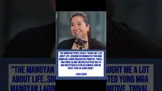 MS KARA DAVID #viralvideo #helpthoseinneed #mangyan
