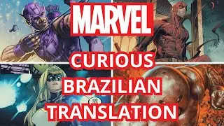 Marvel Character Names With Curious Brazilian Translation