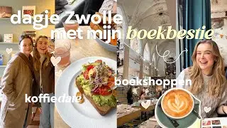 een dagje naar Zwolle met @merellogemann (boekshoppen & kletsen!) 💘