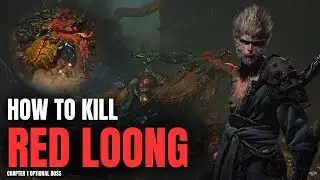 How to Beat Red Loong Dragon boss in Chapter 1 Black Myth: Wukong