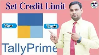 Tally Prime me Set credit limit kaise kare