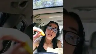 I tried taco bell spicy potato soft taco !