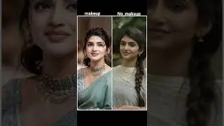 #ytshorts#trending#tollywood#heroins#makeup and without makeup #sreeleela#kithy suresh#filmshorts#