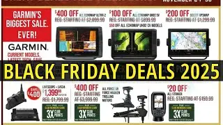 Garmin Humminbird Lowrance Black Friday Sales 2025