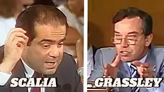 YOUNG Grassley Versus Scalia: Heated Exchange Over Legislative Intent
