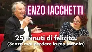 Enzo Iacchetti presenta 25 minuti di felicit&agrave; alla Nuova Libreria Mondadori di Velletri