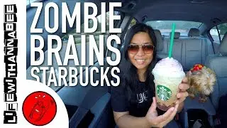 Sold Out Starbucks Zombie Frappuccino  - Is it Even Any Good? | LifewithAnnaBee