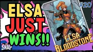 This Elsa Bloodstone Deck Just Wins! - #marvelsnap