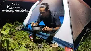 Solo Camping:Night Camping Relaxing,Cooking,alone camping overnightsleep.solo camping in Bangladesh.