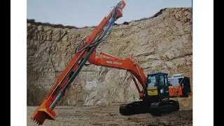 Excavator Drilling Rig