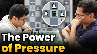 The Power of Pressure: Exchange Sac on a5 | IM vs GM | 1st Pinnacle Rapid Rating Chess Tournament